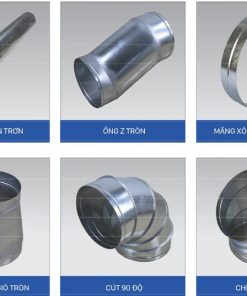 Phụ kiện ống gió inox tại Hà Nội